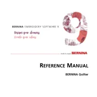 Reference Manual