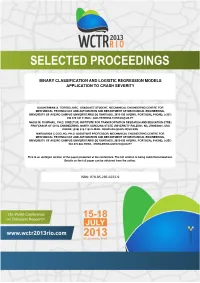 Binary Classification and Logistic Regression Models Application to Crash Severity