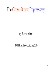 The Cross-Bronx Expressway