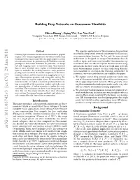 Building Deep Networks on Grassmann Manifolds