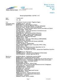Téléchargez Le Compte-Rendu Du Groupe De Travail Est-Var Du 07/10/11