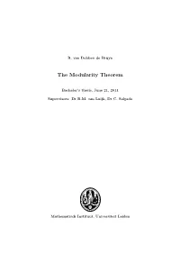The Modularity Theorem