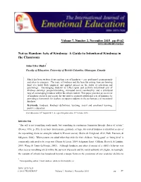 Not-So Random Acts of Kindness: a Guide to Intentional Kindness in the Classroom