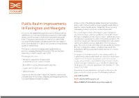 Public Realm Improvements in Farringdon and Moorgate