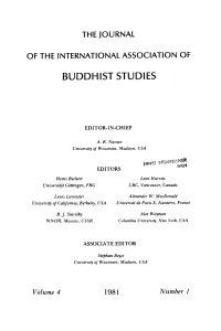 Rune E. A. Johansson's Analysis of Citta: a Criticism, by Arvind Sharma 101