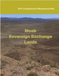2015 Comprehensive Management Plan