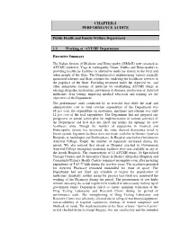 Chapter-I Performance Audits