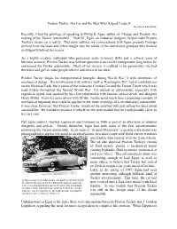 Preston Tucker: His Car and the Men Who Helped Create It by STEVE REPERGEL