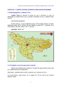 Raport Privind Starea Factorilor De Mediu În Judeţul Timiş ,În Anul 2005
