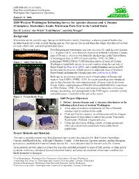 2005 Western Washington Delimiting Survey for Agriotes Obscurus and A