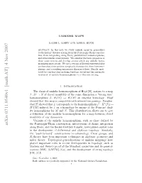 Arxiv:0711.0540V1 [Math.AT] 4 Nov 2007