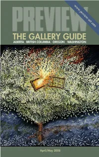 Preview of the Visual Arts | April–May 2008
