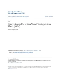 Stuart Chases's Use of Jules Verne's the Mysterious Island, (1874)