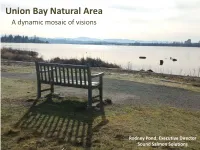 Union Bay Natural Area a Dynamic Mosaic of Visions