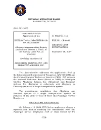 692-5000 in the Matter of the Application of the 31 NMB No. 110