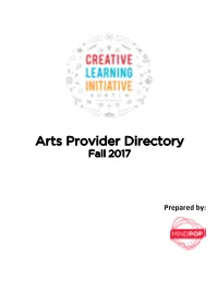 Directory.Fall 2017