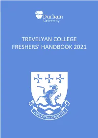 Trevelyan College Freshers' Handbook 2021