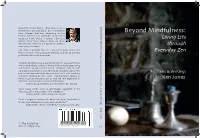 Beyond Mindfulness 2015 07 13 Final