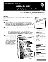 Lesson 3 Activity 1 What Do You Know? Resources Section) and Give Students Five Minutes to Fill It out Individually
