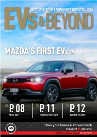 MAZDA's FIRST EV P. 04