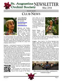 NEWSLETTER May 2014