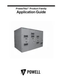 Powervac Switchgear Application Guide