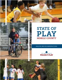 State of Play: Mobile County Task Force Consisting of Local Leaders Across Several Key Sectors