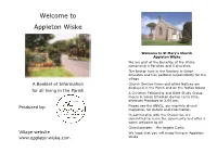 Welcome to Appleton Wiske