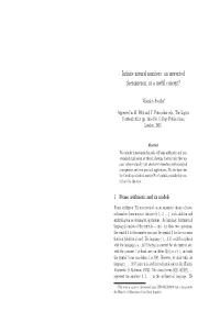 Infinite Natural Numbers: an Unwanted Phenomenon, Or a Useful Concept?