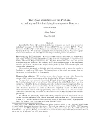 The Quasi-Identifiers Are the Problem