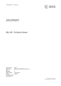 Call for M5 Missions