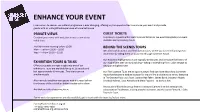 Enhance Your Event