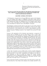 Programm E of Measures Nemunas