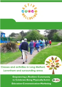 Classes and Activities in Long Melford, Lavenham and Surrounding Areas