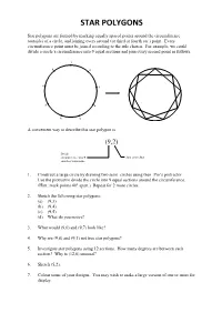Star Polygons