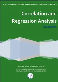 Correlation and Regression Analysis