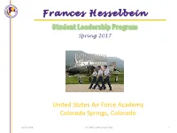 Spring 2017 Attendees