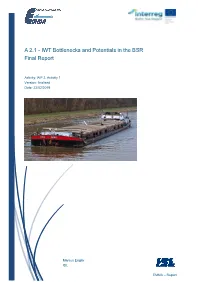 A 2.1 - IWT Bottlenecks and Potentials in the BSR Final Report