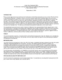 An Exercise Involving Flash Flood and Lightning Potential Forecasts ["THE CURVE FIRE"]