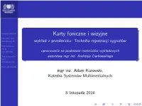 Karty Foniczne I Wizyjne