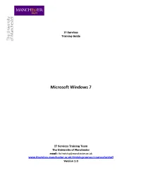 Microsoft Windows 7