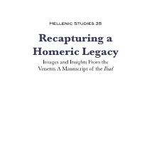 Recapturing a Homeric Legacy