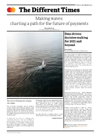 The Different Times Making Waves: Charting a Path for the Future of Payments