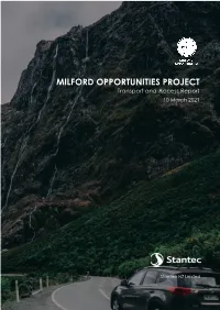 Transport and Access Report 10 March 2021