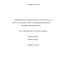 Alchemy Is One of the Great Losers in the Historiography of Science