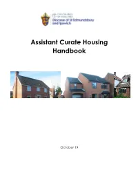Assistant Curate Housing Handbook
