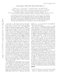 Constraining a Thin Dark Matter Disk with Gaia