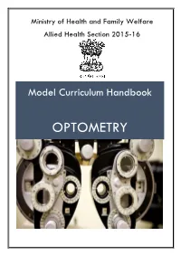 Model Curriculum Handbook