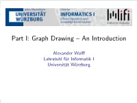 Part I: Graph Drawing – an Introduction