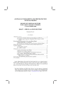 Occasional Lecture Series Transcripts